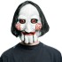 Máscara Adulto Billy de Jogos Mortais Saw Jigsaw