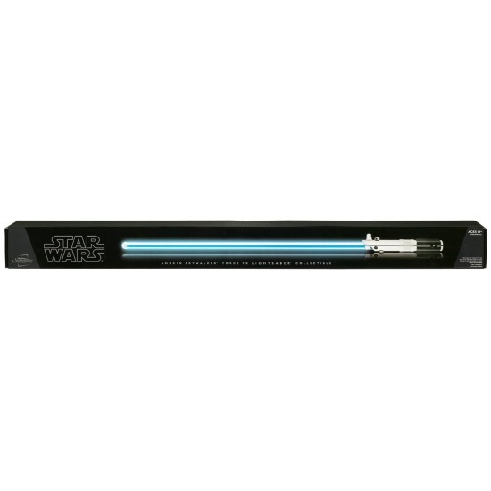 Sabre de Luz Azul Anakin Force FX Hasbro Star Wars