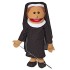 Boneco Fantoche Ventríloquo Freira Luxo