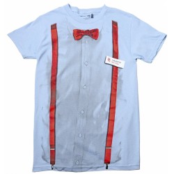 Camiseta Camisa e Suspensório Doctor Who