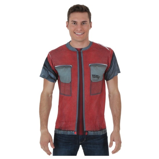 Camiseta Marty Mcfly De Volta para o Futuro Jaqueta