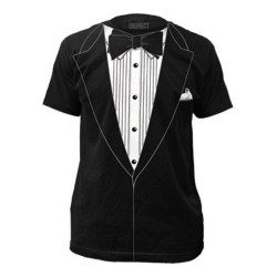 Camiseta Smoking Clássica