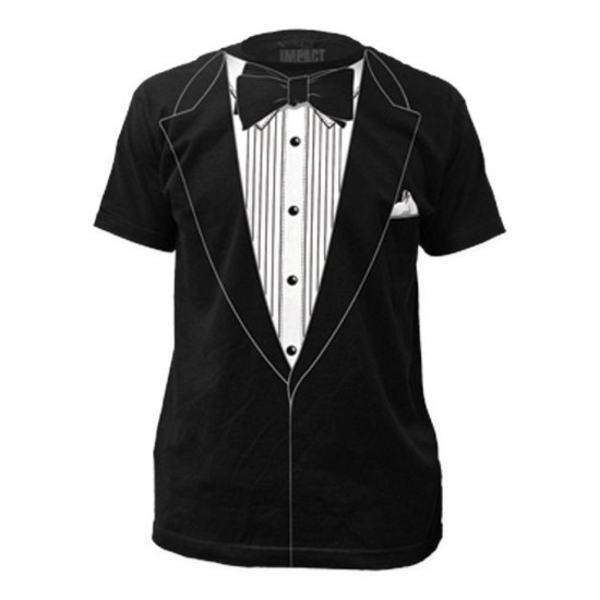 Camiseta Smoking Clássica