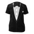 Camiseta Smoking Clássica