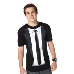 Camiseta Terno e Gravata