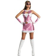 Fantasia Adulto Power Rangers Rosa Sexy