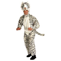 Fantasia Adulto Tigre Branco Luxo