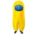 Fantasia Among Us Impostor Amarelo Adulto