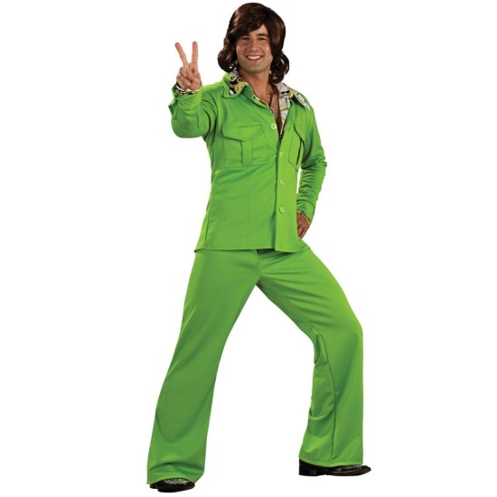 Fantasia Brega Verde Adulto