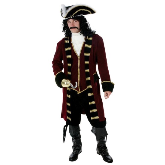 Fantasia Capitão Gancho Adulto