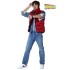Fantasia Marty Mcfly De Volta para o Futuro Luxo
