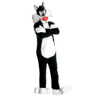 Fantasia Mascote Adulto do Gato Frajola da Looney Tunes