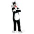 Fantasia Mascote Adulto do Gato Frajola da Looney Tunes