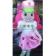 Fantasia Mascote Adulto Moranguinho Luxo