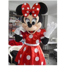 Fantasia Mascote Minnie Super Luxo