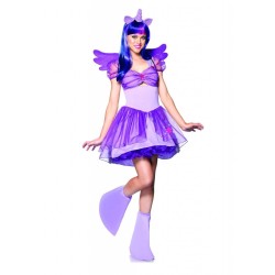Fantasia My Little Pony Twilight Sparkle Adulto Adolescente