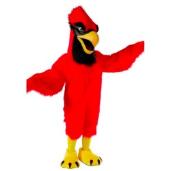 Fantasia Pássaro Vermelho Mascote