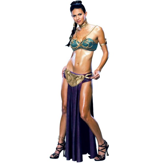 Fantasia Princesa Leia Escrava Star Wars Sexy Adulto