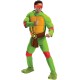 Fantasia Tartarugas Ninja Adulto Luxo Rafael com Músculos