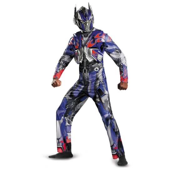 Fantasia Transformers 4 A Era da Extinção Optimus Prime Luxo Adulto