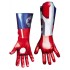 Luvas Homem de Ferro Iron Man 3 Patriot Adulto Longa