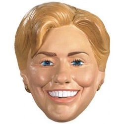 Máscara do Ex Primeira Dama Hillary Clinton Luxo
