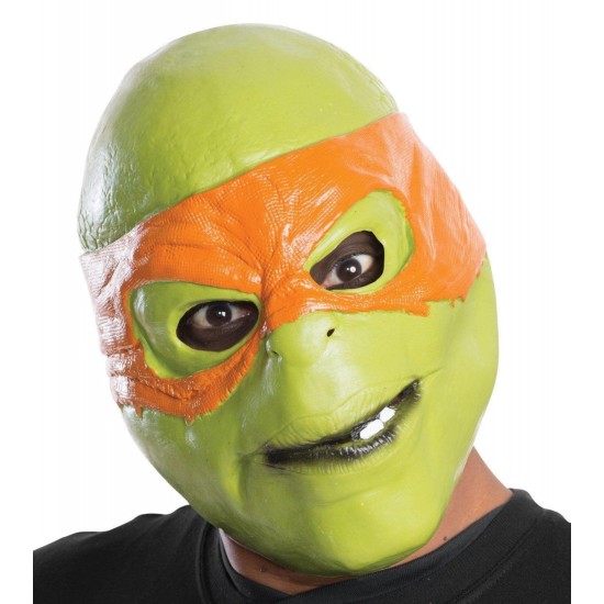 Máscara Tartaruga Ninja Michelangelo Clássica