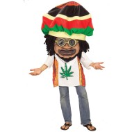 Mascote Rastafari Paz e Amor
