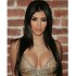 Peruca Celebridade Kim Kardashian Morena Cabelo Humano Remy Longa