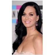 Peruca Katy Perry Celebridade Morena Cabelo Humano Remy