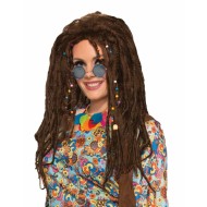 Peruca Rastafari Castanho Feminino