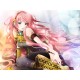 Peruca Rosa Ondulada Vocaloid Megurine Luka