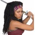 Peruca Walking Dead Michonne Adulto