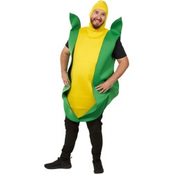 Fantasia Milho Verde Adulto Divertido