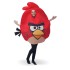Fantasia Angry Bird Vermelho Adulto