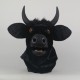 Cabeça Máscara Vaca Mascote Luxo   