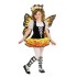 Fantasia Borboleta Laranja Infantil Luxo