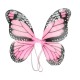 Fantasia Borboleta Rosa Infantil Luxo
