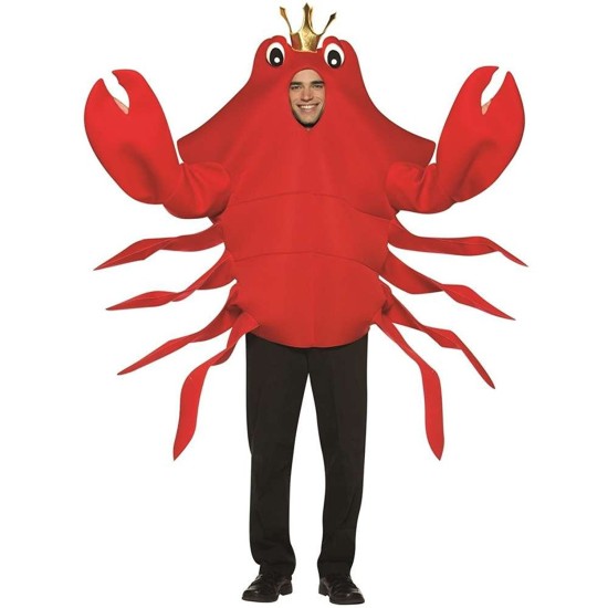 Fantasia de Caranguejo Luxo Adulto Luxo