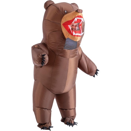 Fantasia Inflável Adulto Urso