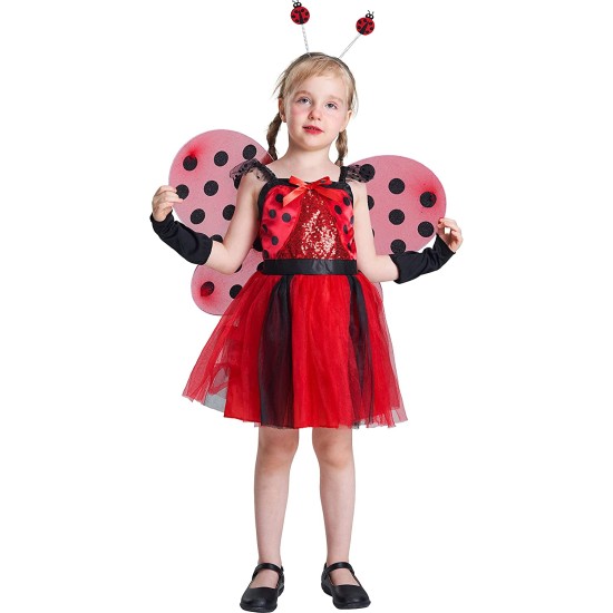 Fantasia Joaninha Infantil Clássica