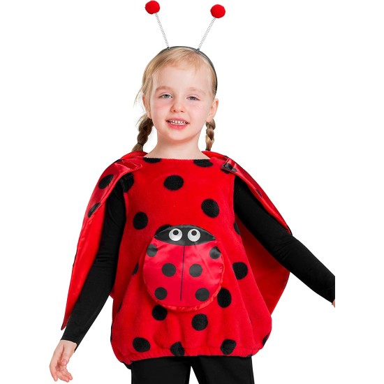 Fantasia Joaninha Infantil Kit
