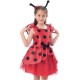Fantasia Joaninha Infantil Luxo Clássica