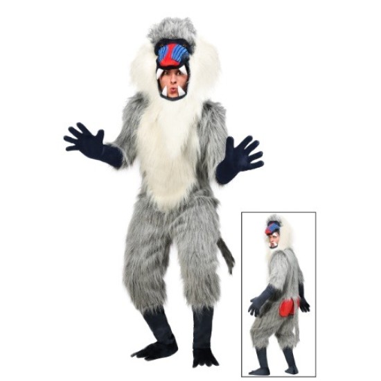 Fantasia Rei Leão Rafiki Disney Adulto Luxo