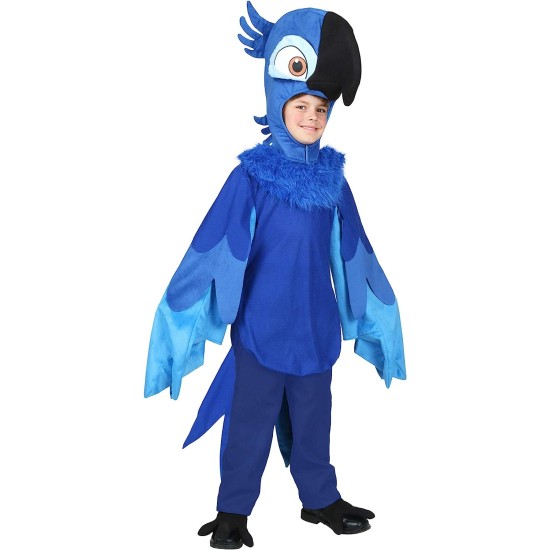 Fantasia Rio Blu Infantil Luxo