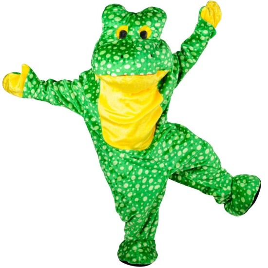 Fantasia Sapo Adulto Mascote Luxo