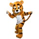Fantasia Tigre Mascote Luxo Alegre