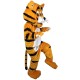 Fantasia Tigre Mascote Luxo Alegre