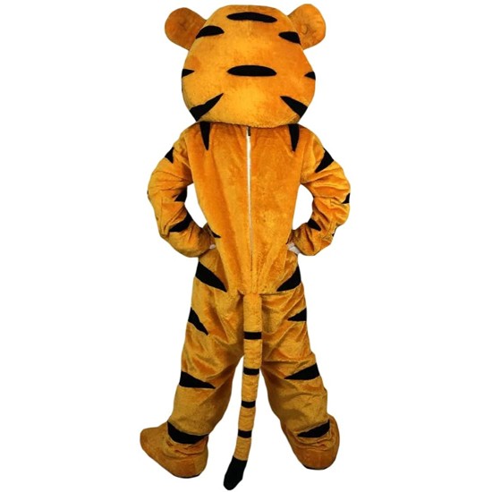 Fantasia Tigre Mascote Luxo Alegre