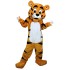 Fantasia Tigre Mascote Luxo Alegre